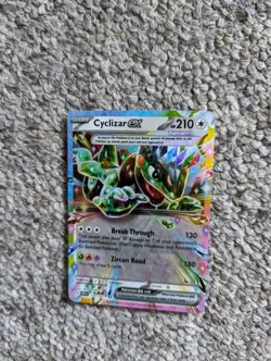 Cyclizar ex 159/191 Surging Sparks Double Rare Pokémon Card Holo Foil - Image 3