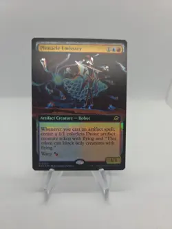 PRESALE Pinnacle Emissary - Extended Art EOE NM MTG (Foil) - Image 1