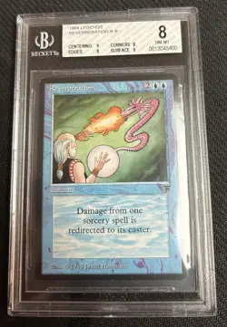 1994 Magic The Gathering MTG Legends Reverberation BGS 8 NM-MT - Image 1