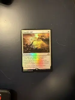 MTG FOIL Sigarda's Aid Eldritch Moon Magic the Gathering - Image 1