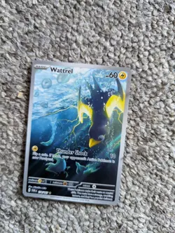 Pokémon Wattrel 178/167 Illustration Rare Twilight Masquerade Card Foil Holo - Image 3