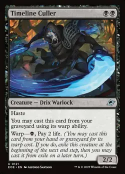 x4 Timeline Culler U MTG Edge of Eternities M/NM, English - Image 2