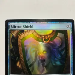 Mirror Shield Card Signed By Dan Scott Magic the Gathering Artist Proof - Image 2