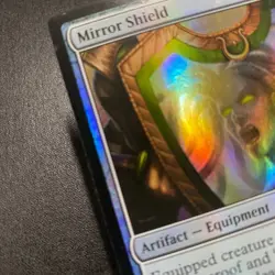 Mirror Shield Card Signed By Dan Scott Magic the Gathering Artist Proof - Image 6