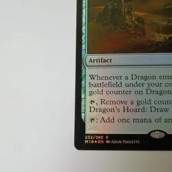 MTG Dragon's Hoard - Core Set 2019 232 Foil LP - Image 4