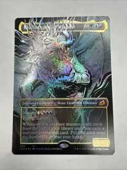 Illuna, Apex of Wishes Extended Art Showcase IKO NM MTG FOIL - Image 1