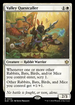 MTG Valley Questcaller ** Bloomburrow ** English (NM) - Image 3