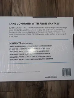 Limit Break Magic The Gathering Final Fantasy Commander Kit (Costco) - Image 2