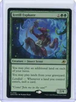 FOIL  ICETILL EXPLORER Edge Of Eternities EOE Magic MTG MINT CARD - Image 1