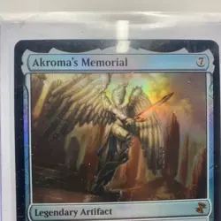Akroma's Memorial Card Signed Dan Scott Artist MTG 20/30 Artist Proof - Image 2