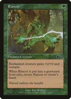MTG Rancor ** Urza's Legacy ** English (MP) - Image 1