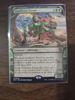 Magic the Gathering Vaultborn Tyrant (Showcase) OTJ Big Score Regular - Image 1