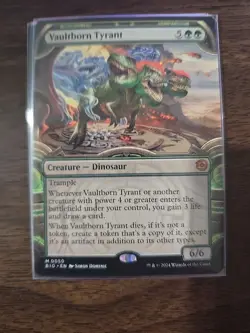 Magic the Gathering Vaultborn Tyrant (Showcase) OTJ Big Score Regular - Image 2