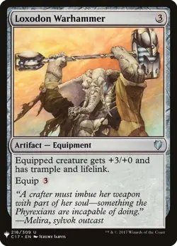 MTG Loxodon Warhammer ** The List ** English (NM) - Image 1