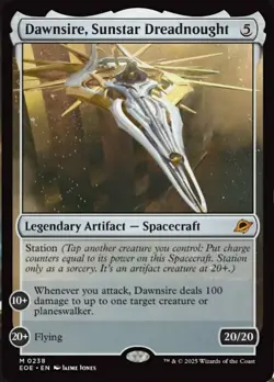 x1 Dawnsire, Sunstar Dreadnought M MTG Edge of Eternities M/NM, English - Image 1