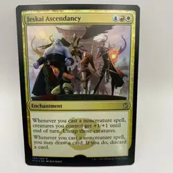 Jeskai Ascendancy Card Signed by Dan Scott MTG 28/30 Artist Proof - Image 1