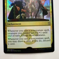 Jeskai Ascendancy Card Signed by Dan Scott MTG 28/30 Artist Proof - Image 3