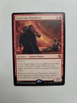 MTG - Generous Plunderer _ BIG _ Regular Mythic #0011 - Image 1