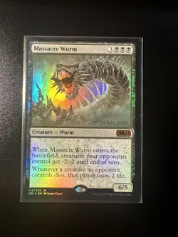 Massacre Wurm Prerelease Cards Foil - Image 1