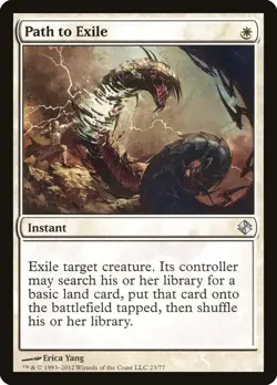 MTG Path to Exile ** Duel Decks: Venser vs. Koth ** English (HP) - Image 1