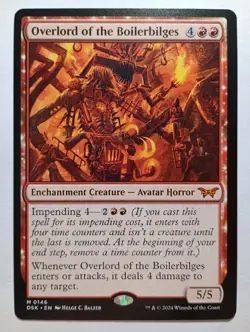 Overlord of the Boilerbilges Duskmourn: House of Horror Mythic 0146 DSK MTG - Image 1