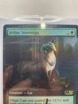 Feline Sovereign Card Signed By Dan Scott MTG 23/30 Artist Proof - Image 9