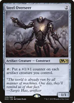 MTG Steel Overseer ** Core Set 2020 ** English (HP) - Image 3