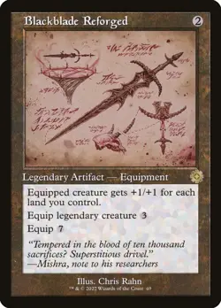 MTG Blackblade Reforged ** The Brothers' War Retro Artifacts ** English (NM) - Image 1