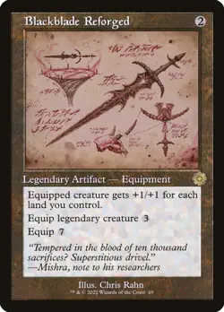 MTG Blackblade Reforged ** The Brothers' War Retro Artifacts ** English (NM) - Image 3
