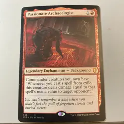 Passionate Archaeologist #656 (Foil) (NM) Baldur's Gate CLB Magic MTG - Image 1