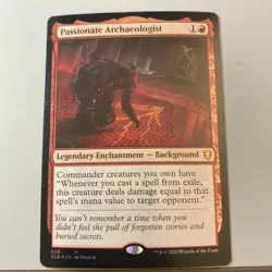 Passionate Archaeologist #656 (Foil) (NM) Baldur's Gate CLB Magic MTG - Image 2