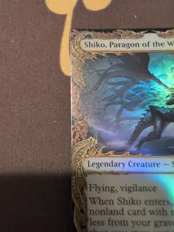 Shiko, Paragon of the Way (Showcase) Tarkir: Dragonstorm Foil - Image 14