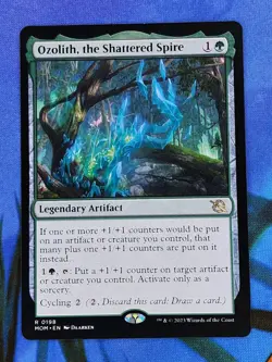 1x Ozolith, the Shattered Spire, NM, MOM, Magic: the Gathering, MtG - Image 1