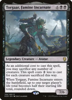 MTG Torgaar, Famine Incarnate ** Dominaria ** English (NM) - Image 1
