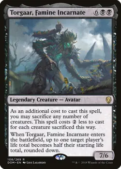 MTG Torgaar, Famine Incarnate ** Dominaria ** English (NM) - Image 2