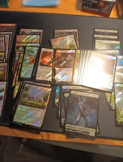 Lot of 75 Magic The Gathering: Final Fantasy 7 Commander Deckmaster NM All SURGE - Image 2