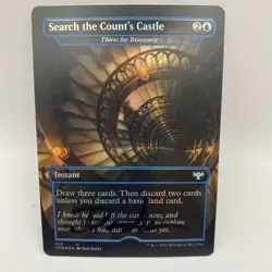 Search the Count's Castle Card Signed By Dan Scott 41/50 Artist Proof - Image 6