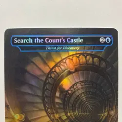 Search the Count's Castle Card Signed By Dan Scott 41/50 Artist Proof - Image 7