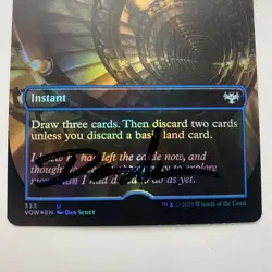 Search the Count's Castle Card Signed By Dan Scott 41/50 Artist Proof - Image 8