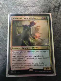 Mina and Denn, Wildborn - Prerelease Promo - Near Mint - Image 1