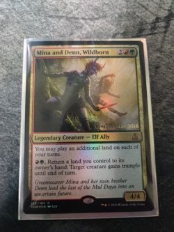 Mina and Denn, Wildborn - Prerelease Promo - Near Mint - Image 2