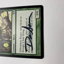 Orbweaver Kumo Card Signed Dan Scott Magic the Gathering Artist Proof - Image 4