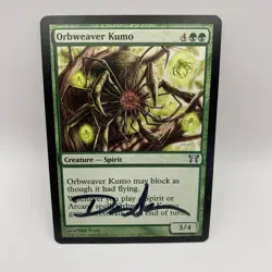 Orbweaver Kumo Card Signed Dan Scott Magic the Gathering Artist Proof - Image 6