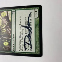 Orbweaver Kumo Card Signed Dan Scott Magic the Gathering Artist Proof - Image 9