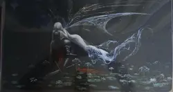 MTG Seb McKinnon Sower of Temptation Stitched Playmat Signed Kickstarter - Image 2