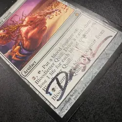 Bloodletter Quill Signed By Dan Scott Magic the Gathering Artist Proof - Image 6
