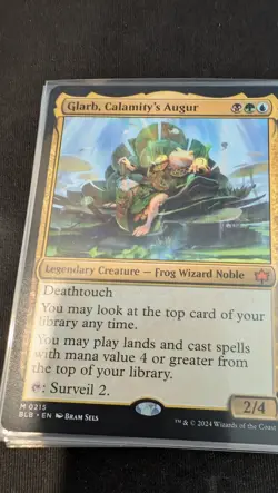 Glarb, Calamity's Augur, Bloomburrow, Pack Fresh - Image 2