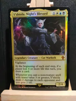 Y'Shtola, Night's Blessed FOIL - Final Fantasy Commander - NM (see pics) MTG - Image 4