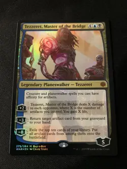 Tezzeret, Master of the Bridge Buy-A-Box Promos Foil - Image 1