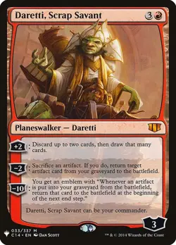 Daretti, Scrap Savant (C14) The List Reprints Regular - Image 1